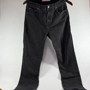 Reformation Women's size 28 Straight Black Jeans